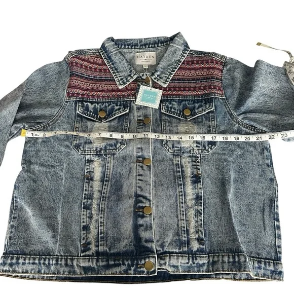 Hayden Los Angeles Denim Jacket NWT Size L - Picture 5 of 8